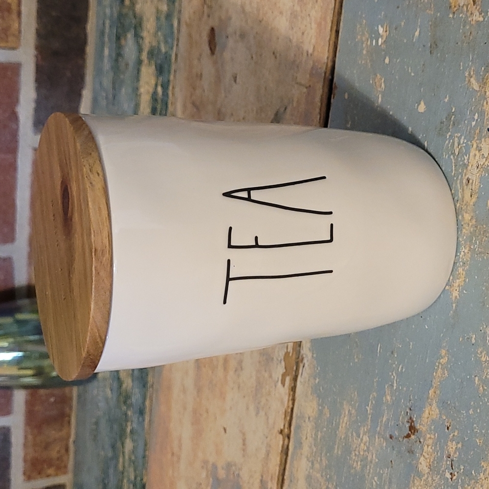 Rae Dunn Tea Container